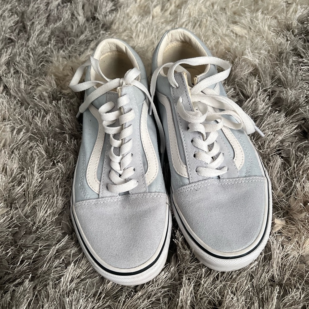 Light blue vans